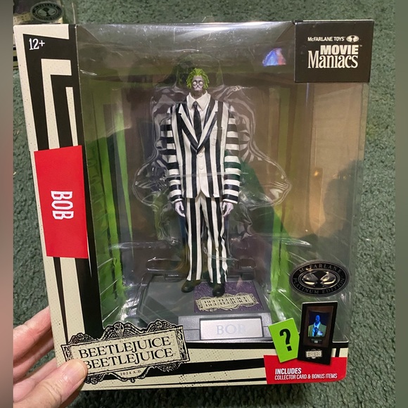 BEETLEJUICE BOB FIGURE NUMBERED LIMITED EDITION NEW - Picture 1 of 6